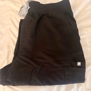 Figs Women's Black Cargo Pants